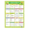 Nueva versión de las tablas de multiplicar para estudiantes de primaria, póster de pared completo de conocimientos chinos y matemáticos, pinyin de alfabetización, calcomanías de pared de poemas antiguos de aprendizaje obligatorio