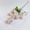 Produto de grande sucesso de vendas internacionais: Flores Artificiais Poplar Óleo Dolly para Painel de Casamento, Arranjos Florais, Exposições de Chão, Decoração de Casa Materiais Florais
