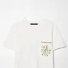 Comércio Exterior Transfronteiriço Estilo Europeu e Americano Roupas Femininas Za Aliexpress Venda Quente Casual Gola Redonda Bolso Bordado Manga Curta Conjunto de Calça Longa