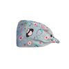 Touca Cirúrgica Estampada para Enfermeiras Mulheres, Chapéu Cirúrgico de Algodão Puro para Dentistas, Doutor Homem com Aba Larga Desenho Animado