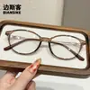30388 Armação de óculos estilo ins coreano, simples e versátil, faz o rosto parecer menor, anti-luz azul, óculos sem grau para homens e mulheres, pode ser equipado com lentes de grau