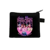 Carteira Feminina Estilo Novo Caçadora de Demônios, Porta-Moedas Infantil da Moda, Mini Bolsa Portátil de Desenho Animado para Mulheres, Bolsa Transfronteiriça Tendência Quente