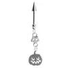 Aretes Colgantes Médicos de Aleación de Titanio F136 Clavo de Diablo Punta de Bala Cabeza Celine para Agujeros de Oreja Aretes para el Cabello