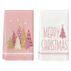 Paños de limpieza creativos temáticos de Navidad para Amazon transfronterizo, paños para el hogar, la cocina y la mesa de comedor, paños de cocina y toallas decorativas de Navidad