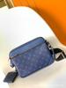 26 Años m L Bolso para Hombre, Bolso para Mujer, Bolso Cruzado de un Solo Hombro, Bolso para Cámara Tres en Uno, Bolso de Mano, Cuero Genuino, Versátil, Retro