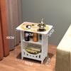 Rack de Armazenamento Multifuncional para Sala de Estar de Casa Mesa de Centro para Sofá Quarto Rack de Armazenamento Quadrado de Grande Capacidade com Múltiplas Camadas