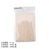 Palito de Laranja de Ponta Dupla para Nail Art Transfronteiriço Saquinho de Strass Palito de Madeira de Faia Empurrador de Cutícula Limpador de Sulco da Unha Palito de Madeira Ferramenta para Nail Art