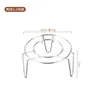 Grade de Vapor Grade para Cozinhar no Vapor Cozinhador de Cozinha Doméstico Pequena Grade de Vapor de Aço Inoxidável Grade de Isolamento para Cozinhar Arroz Bandeja para Cozinhar no Vapor Rack à Prova d'Água para Cozinhar Legumes