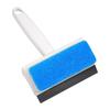 Cepillo Limpiador de Vidrio, Herramienta Limpiadora de Espejo de Baño, Limpiaparabrisas de Escritorio Mini, Raspador de Cocina, Limpiador con Esponja, Limpiaparabrisas de Doble Cara
