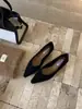Zapatos planos estilo Chanel para mujer, punta fina, corte bajo, nuevo modelo 2026, elegante temperamento francés, versátiles zapatos Mary Jane