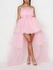 Vestido Tutu Elegante com Laço sem Alças de Renda Europeu e Americano Transfronteiriço Amazon Aliexpress para Mulheres