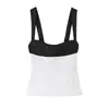 Top Halter de Moda Elegante para Mujer Estilo Europeo y Americano Transfronterizo 2026 Cuello Cuadrado Espalda Descubierta Lazo 2865777