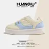 Zapatos de Plataforma Universales para Mujer KMMRX8180 Nuevos Zapatos Ligeros de Nicho para Mujer Zapatos Casuales de Estudiante para Aumentar la Altura Combinan con Todo