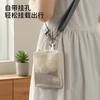 Bolsa de aseo de malla Fasola, Bolso Dopamina, Bolsa cosmética para salidas, Porta pintalabios, Cable de datos, Bolsa para cosméticos