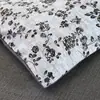 Conjunto de cama de quatro peças estilo linho retrô de luxo leve, lençol de cama e fronha de linho original de alta qualidade, conjunto de cama de três peças para dormitórios estudantis