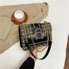Bolso Pequeño Tejido Estilo Coreano Mujer 2025 Primavera y Verano Nuevo Estilo Occidental Retro Cadena Lana Bolso Cuadrado Pequeño Transfronterizo Bolso de Mujer