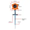 Y-Gd820 Transmisor a Prueba de Explosiones de Velocidad del Viento y Volumen de Aire Sensor de Velocidad del Viento y Presión en Tubería Medidor de Flujo Antiexplosivo Integrado
