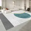 Alfombrilla Lavable de Lujo de Alta Gama Color Crema Antideslizante para Ventana Abuhardillada, Alfombra para Mesa de Centro de Noche en Dormitorio