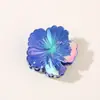 Horquilla de Hibisco Transfronteriza Europea y Americana Clip de Plástico Grande Color Ab para la Parte Posterior de la Cabeza Pinza de Tiburón de Gama Alta Horquilla Accesorio para el Cabello