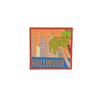 Europeu e Americano Hot Sale Building Badge Mount Fuji Hollywood Broche Liga Soltando Acessórios de Óleo Lembrança Presente