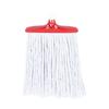 Mopa de Hilo de Algodón para Esposa con Cabeza Cuadrada y Cabeza Redonda, Mopa Tradicional para Piso Autoescurrible, Tira de Mopa Absorbente para el Hogar de Tela No Tejida