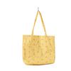 Bolsa de lona Bolsa de mão para meninas, bolsa de lona com laço estampado, bolsa de ombro de grande capacidade para estudantes