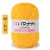 Fio de Lã Quatro Fios Algodão Leite 4 Fios Fio para Boneca Algodão Coreano Médio-Grosso Para Bebê Crianças Crochê Tricô à Mão Fio Atacado Yicotton