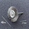 Cepillo de alambre eléctrico para pulir, cabezal de pulido, rueda de lijado, cabezal de pulido para eliminar óxido, cepillo de pulido eléctrico para limpiar manualidades, cabezal de cepillo de alambre de cobre