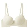 Sutiã Push-Up Pequeno Redondo para Mulheres, Estilo Fino de Verão, Suporte Macio, Sem Costura, Coleta Lateral dos Seios, Anti-Queda, Sutiã Levanta-Busto