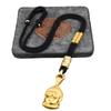 Mantra de Seis Caracteres Cordón Tejido Hecho a Mano Colgante Cuerda Gruesa Ajustable para Colgante de Hombre Collar Cordón para Colgante Amuleto Budista