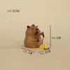 Atacado de itens decorativos para atrações turísticas: Artesanato em resina novo e criativo com animais de desenho animado e temas de pesca, adequado para decoração de casa e de mesa.