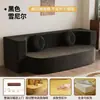 Sofá-cama em estilo vintage para apartamentos pequenos, sofá preguiçoso para sala de estar, sofá de tecido para casas de aluguel, outros sofás de espuma