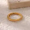 Anillo de Corona de Acero Inoxidable de Moda, Diseño de Nicho, Anillo Abierto Versátil, Anillo Ajustable Personalizado para Pareja