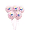 Balão de látex colorido de unicórnio de 30 cm (12 polegadas) para decoração de festas temáticas de casamento e aniversário.