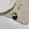 Anel Aberto Ajustável de Contas Redondas Minimalista Estilo Coreano Moda Doce Cool Picante Tendência Anel de Banda Larga