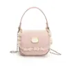 Bolsa de Monedas con Encaje Transfronterizo al por Mayor, Gato Mini Portátil para Labial para Niñas, Pequeño Aroma, de Moda, Versátil y Linda
