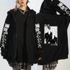 Moletom com Zíper Tokyo Revengers Masculino Feminino Estampa Anime Unissex Pulôver Moda Roupas com Zíper