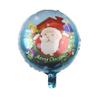 Bola de Jardim de Natal Boneco de Neve Árvore de Natal Velho Doce Rena Palhaço Caixa de Presente Presente Bastão de Mão Mini Balão