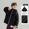 Ropa para Niños Chaqueta de Algodón con Capucha para Niños 2026 Invierno Nuevo Estilo Chaqueta Gruesa de Algodón para Niños Chaqueta de Algodón Cálida para Niños Grandes Otoño e Invierno