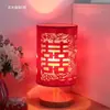 Luz nocturna cálida romántica para habitación de boda, mesita de noche, lámpara de mesa de dormitorio, simple moderna, regalo de boda para cuidado, lámpara Ever