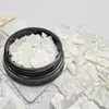 Arte de Uñas Estilo Japonés Piedra de Concha Piezas de Concha de Aurora Natural Abalón Iridiscente Piezas Largas de Concha Decoraciones de Uñas de Moda