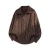Suéter Hanlu Estilo Old Money con Cuello Half-Zip para Hombre, Otoño e Invierno Vintage Casual Perezoso Versátil Jersey de Punto