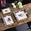 Comercio electrónico transfronterizo al por mayor cenicero para cigarros de estilo europeo de lujo ligero cenicero grande personalizado creativo para el hogar sala de estar hotel