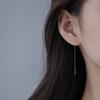 Aretes de Alambre con Lazo para Oreja Sin Molestias 2024 Nuevos Aretes Sencillos para Mujer Verano Nuevos Venta al por Mayor