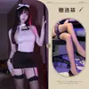Encantador y seductor pequeño secreto: vestido bodycon hueco sin espalda, lencería sexy, atuendo de tentación para juego de roles