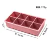 Bandeja de Hielo de Silicona Transfronteriza Verano DIY Fabricación de Hielo Molde de Tiras de Hielo Hogar Fácil de Desmoldar Cubitera Molde de Bola de Hielo Venta al por Mayor