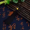 13CM Seda de Hielo Borla Nudo Chino Accesorio Colgante para Coche Material Hecho a Mano DIY Borla de Abanico Hilo Dorado Bicolor Borla Colgante Pequeña