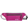Bolsa de cintura pequeña multifuncional para exteriores estilo coreano, ajustada, transpirable, impermeable, para correr, deportiva, delgada, antirrobo, para teléfono móvil, para hombre y mujer