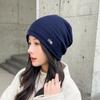 Gorro de invierno para mujer, gorro de lana con forro polar, gorro de punto cálido con orejeras, gorro con puntera de ciclismo, gorro de algodón para hombre