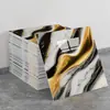 Papel Pintado Autoadhesivo Baño Impermeable Imitación Azulejo Pegatina de Pared Resistente a la Humedad Hogar Base de Papel de Aluminio Baño Anti-moho Mármol Pegatina